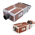 thumbnail image 1 of Proyector De Cartón Para Teléfono Inteligente DIY, Aumento De Imagen 8X, Proyector De Caja De Cine En Casa De Cartón Para Teléfonos Móviles, 1 of 7