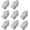 White-8pack, variant on E26 E27 Light Socket,16-Pack Black Edison Retro Pendant lamp Holder, E26 E27 Plastic Standard Screw-in Socket Maximum Wattage 250W Heat Resistant Up to 200℃ Fire Resistant
