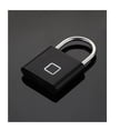 thumbnail image 1 of Waterproof Fingerprint Lock Keyless Anti-Theft Smart Padlock Zinc Alloy Safety Electronic Door Locks ,Easy to Operate, 1 of 6
