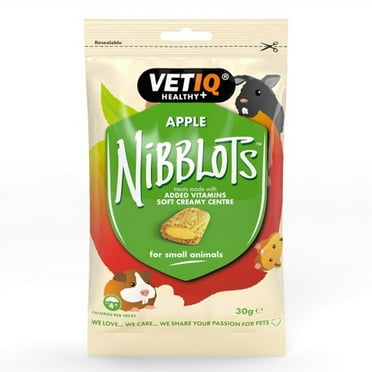 M & C VetIQ Nibblots Apple Small Animal Treats 30g Case of 8