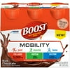 Boost Mobility Ready to Drink Daily Nutritional Drink, Rich Chocolate Nutritional Shake, 24 Count (4 - 6 Packs)