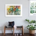 thumbnail image 3 of Art.com Cloud of Flowers Art Print by Silvia Vassileva, White Frame Wall Art, 44" x 32", 3 of 5