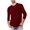 Red, variant on Xihbxyly Mens Shirts Soft Fitted Tees Crew Neck Short Sleeve Pus Size Tops Mens Dress Shirts Solid Regular Fit Oversized Tshirts for Men Loose for Casual Wear