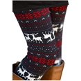 thumbnail image 1 of Sipaya Leggings estampados de temporada hasta el tobillo de Navidad cepillado para mujer S-3XL, 1 of 4