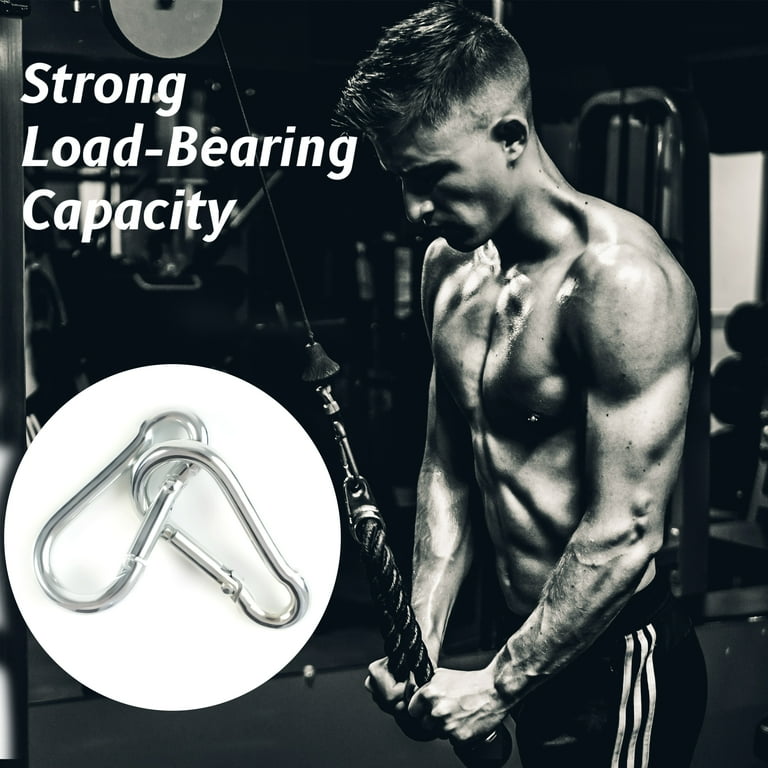 Small Carabiner Clip, 30Pcs 1.57Inch Mini Carabiners Clips, M4