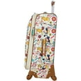 thumbnail image 3 of Lily Bloom Luggage 24" Expandable Design Pattern Suitcase With Spinner Wheels For Woman (24in, Furry Friends), 3 of 7