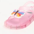 thumbnail image 4 of Gubotare Sandals for Girls Girls' Princess Style Jelly Sandals New Summer Non-Slip Princess Shoes (Pink,Size 8.5), 4 of 8