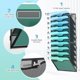 thumbnail image 3 of Organizador de archivos de pared Gawerk de 10 niveles para colgar en metal negro, 3 of 7