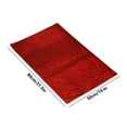 thumbnail image 3 of Absorbent Bath Mat Bathroom Rugs Non Slip Quick Dry Floor Mat, Washable Chenille Mat for Bathrooms, Under Mat Door for Shower Home Decor Red 35.4x23.6 Inch (1Pcs), 3 of 3