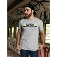 thumbnail image 2 of NASA Mens Graphic Tee - National Aeronautics and Space Logo - Regular Fit 100% Cotton, 2 of 4