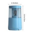 thumbnail image 3 of Oefntac School Season Electric Pencil Sharpener USB Automatic Desktop Two Power Source Electronic Roll Cutter Pen Sharpener, 3 of 6