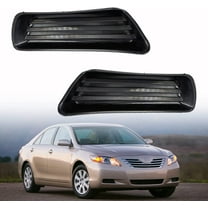 waltyotur 2-Pack Fog Light Cover Grilles Left and Right Side Replacement for 2007 2008 2009 Camry TO2598103, TO2599103, 5212706050, 5212806050