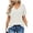 AA-White, variant on Womens Summer Tops Short Sleeve V Neck Blouses Ladies Casual Waffle Knit Trendy Tunic Shirts