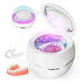 thumbnail image 2 of Ultrasonic Cleaner for Dentures Ultrasonic Retainer Cleaner with UV Light Ultrasound Cleaning Bath ,High Powerful, 2 of 7