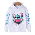 thumbnail image 1 of Ropa divertida Navidad Disney Stitch Sudadera con capucha niños dibujos animados chico niña niño Lilo y Stitch sudadera con capucha bebé Casual Top, 1 of 5
