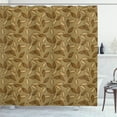 thumbnail image 1 of Ambesonne Chocolate Shower Curtain, Cocoa Beans Tate Harvest, 69"Wx75"L, Pale Caramel Sand Brown, 1 of 3