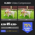 thumbnail image 6 of ANNKE 12MP PoE IP Security Camera Outdoor, Dome Camera for Home Surveillance, Human/Vehicle Detection, Spotlight Color Night Vision, 2.8mm Wide Angle, Up to 512GB microSD Card, 6 of 10