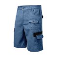 thumbnail image 6 of ZHOGXU Mens Shorts Versatile Loose Fit Zipper Breathable With Pocket Comfortable Everyday Wear, 6 of 7