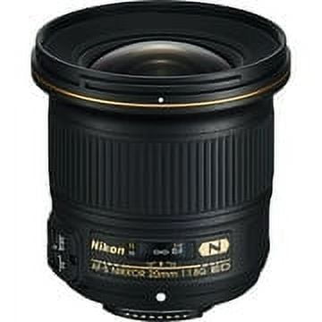 Nikon AF-S NIKKOR 20mm F/1.8G ED Lens