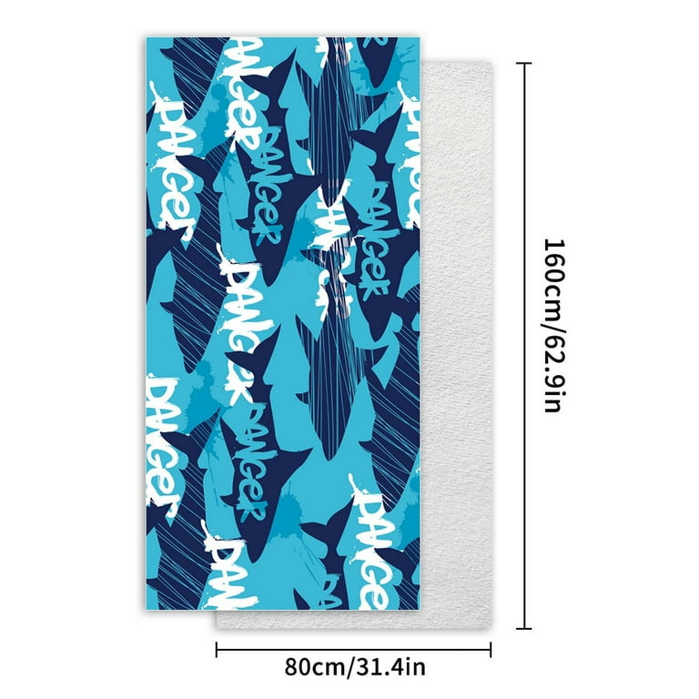 PHIGZNT Large Oversized Beach Towel - Fluffy 30 x 60 Inch Plush