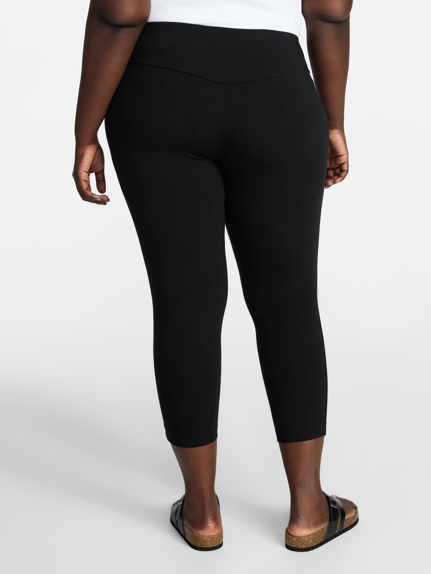 Women's Plus Size Capri Legging, Sizes 0X-5X - image 3