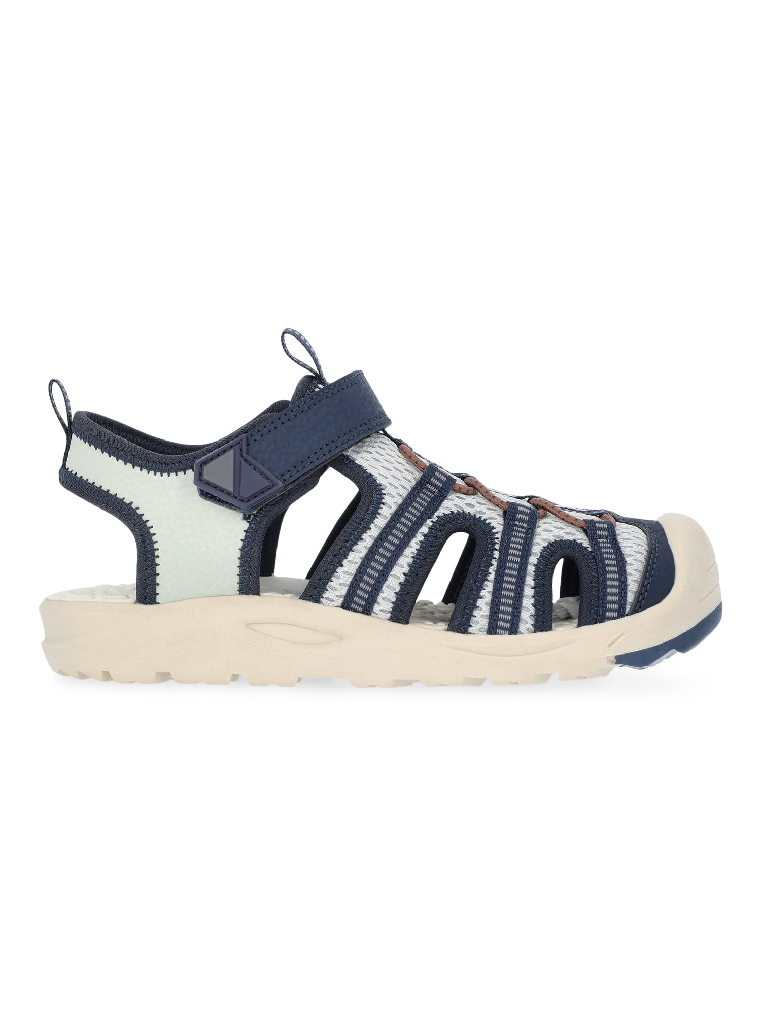 Wonder Nation Toddler, Little, and Big Boys Closed Toe Trail Sandals