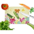thumbnail image 2 of Carolines Treasures BB6101LCB Easter Eggs Wire Fox Terrier Glass Cutting Board Large, 12H x 16W, multicolor, 2 of 2