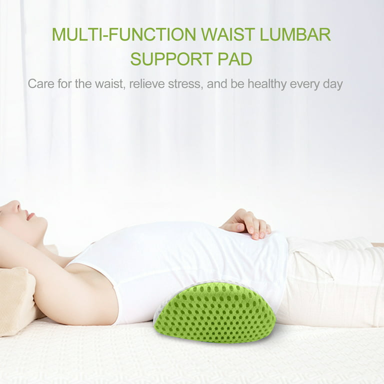 Lumbar Support Pillow Memory Foam Waist Pillow Wedge Lumbar - Temu