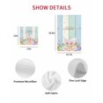 thumbnail image 7 of Easter Kitchen Dish Towels for Drying Dishes Set of 4, Spring Rabbit Ear Eggs Floral Butterfly Wooden Waffle Weave Microfiber Hand Tea Bathroom Towels Quick Dry & Absorbent Towel 15.7x23.6, 7 of 7
