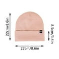 thumbnail image 3 of Generic Womens Satin Lined Knit Beanie Hats for Women Men Silk Lining Soft Slouchy Warm Beanie Hat, 3 of 8