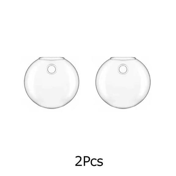 2/4/8 Pack Wall Hanging Glass Terrarium - Self-Watering Hydroponic Planter for Home Office Decor, Handmade Round Crystal Vase