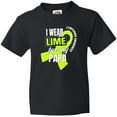 thumbnail image 3 of Inktastic I Wear Lime For My Papa Lymphoma Awareness Youth T-Shirt, 3 of 5