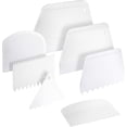 thumbnail image 1 of Raspador de plástico duro duradero, reutilizable y seguro para su salud, alisador de pasteles rígido para necesidades de amasado versátiles, raspador de cocina multifunción que garantiza resultados, 1 of 8