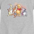 thumbnail image 2 of Winnie the Pooh - Watercolor Group Sketch - Toddler Girls Fitted Short Sleeve T-Shirt, 2 of 4