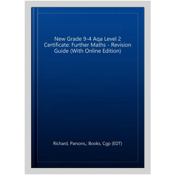 New Grade 9-4 Aqa Level 2 Certificate: Further Maths - Revis