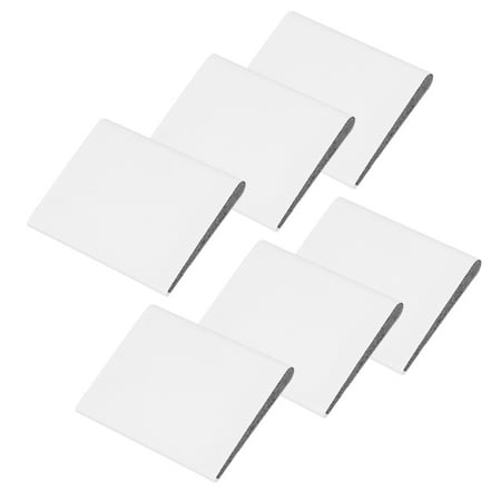 

6 Pcs Door Corner Seal Seals Bottom Strip Pu White
