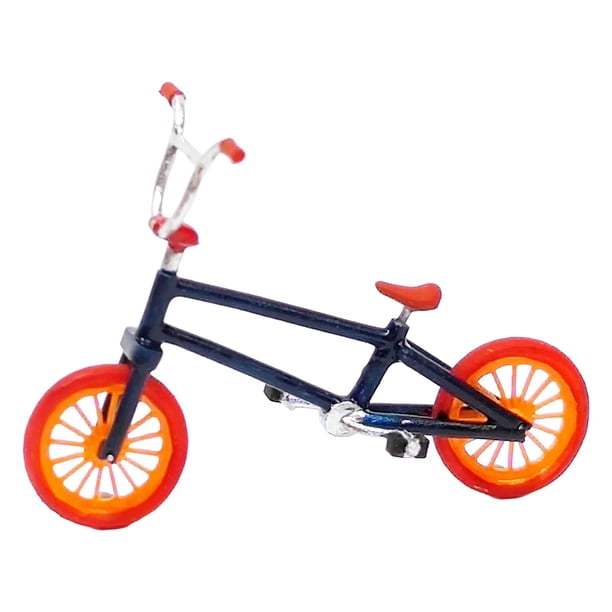Resina, Modelo de bicicleta, Decoración de escritorio, Colecciones de mini juguetes de bicicletas de carretera, Miniatura azul