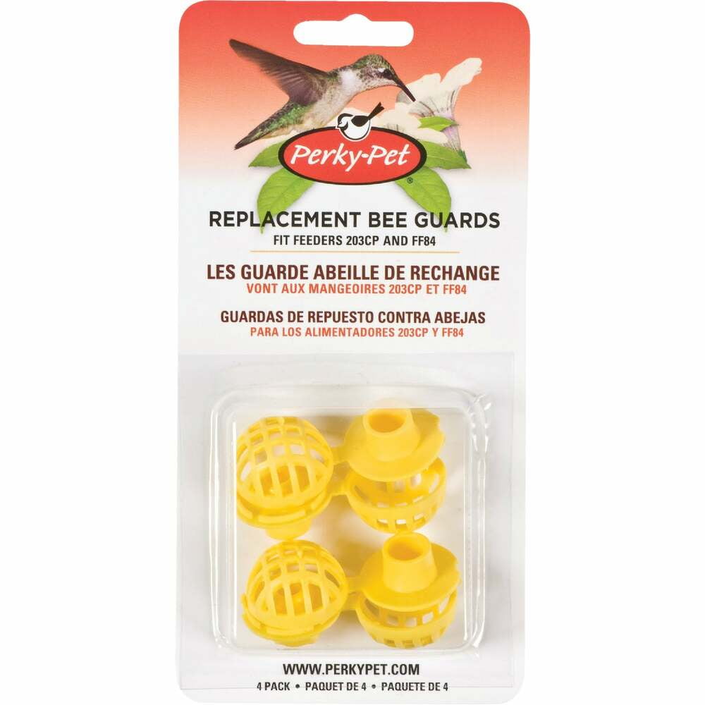 Perky-Pet 202fb Replacement Yellow Feeder Flowers With Bee Guards for sale online 
