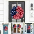 thumbnail image 4 of Clearance! Nomeni Wreath Julys Veterans of and Wreath Fourth for Front Independence Patriotic Door Wreath Decoration & Hangs Home Decor Red, 4 of 6