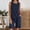 *Navy, variant on ClodeEU Women's 2 Piece Loungewear Set,Sleeveless Tank Top and Bermuda Shorts Outfit Army Green,Women's Plus L