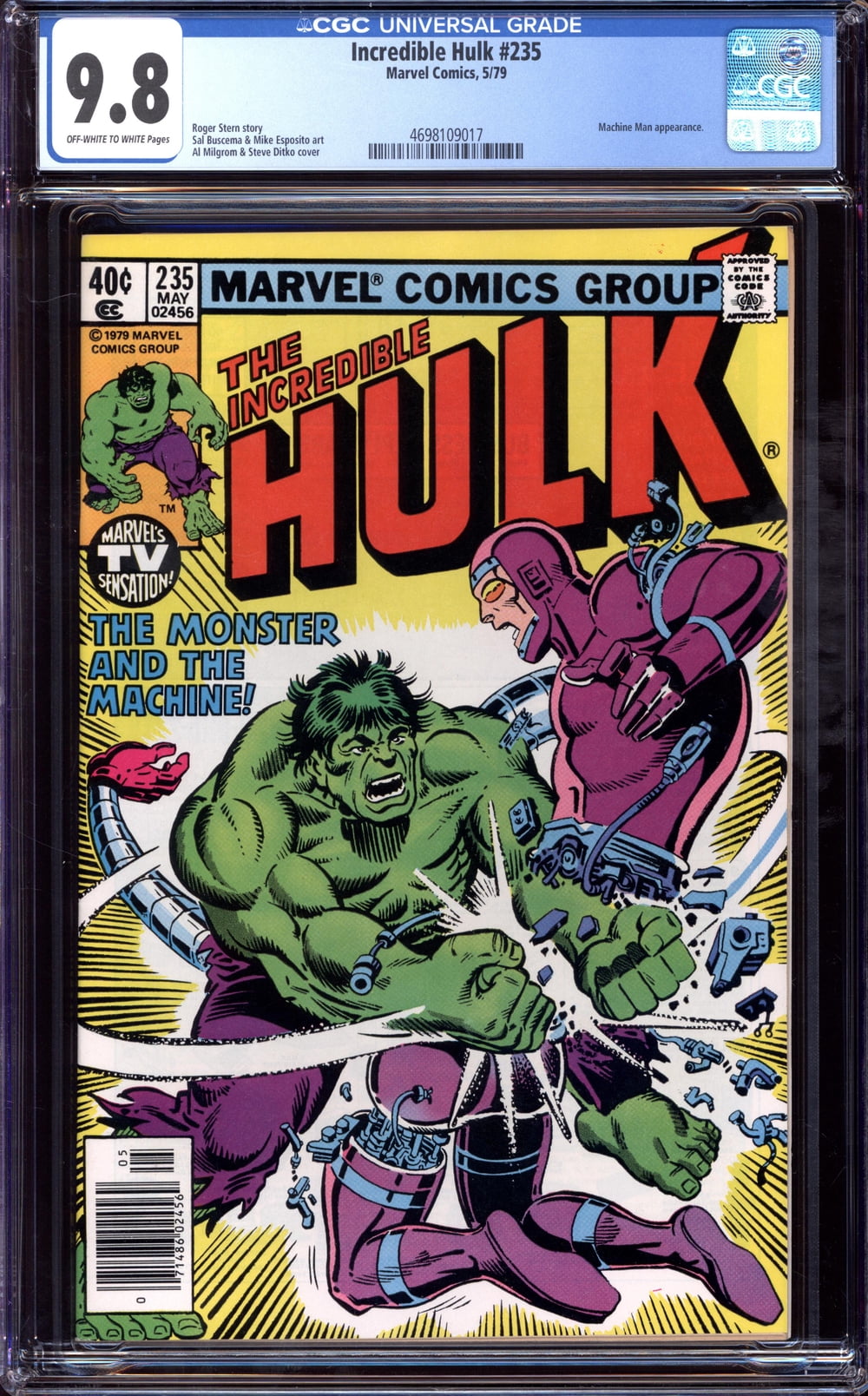 Cover of The Incredible Hulk #235