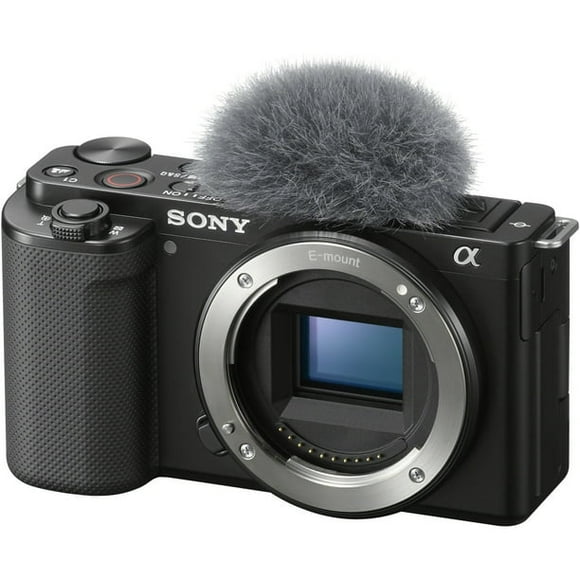Sony Alpha ZV-E10 - APS-C Interchangeable Lens Mirrorless Vlog Camera - Black