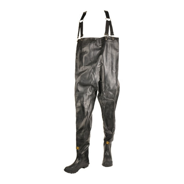 Herco Heavy Duty Rubber Chest Waders (Black)