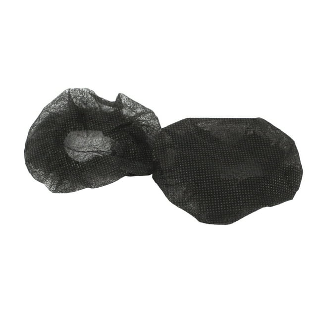 400 Pcs Housses de Microphone Jetables Noires Karaoké Anti-Éclaboussures Accessoires Anti-Poussière