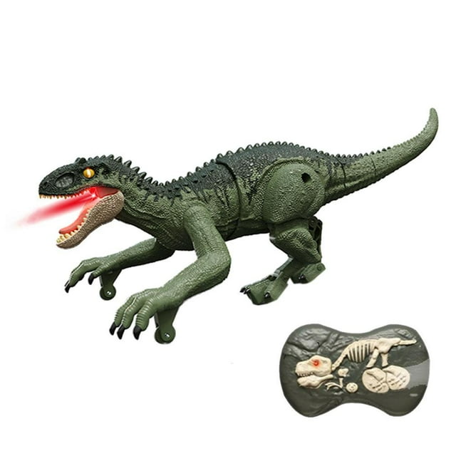Jouets Dinosaures Télécommandés Qui Marchent et Rugissent Jouets Télécommandés pour Enfants Garçons Filles