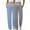Blue, variant on Women's Totally Shaping Pull-On Bootcut Jeans High-Rise Stretch Denim 2 Piece Women's Casual Sport Pants