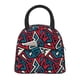 thumbnail image 1 of Balery Geometric Elements Bolsa de Almuerzo para Mujeres, Caja de Almuerzo, Bolsa de Almuerzo Pequeña Impermeable, Tote de Almuerzo Reutilizable con Gran Capacidad, 1 of 6