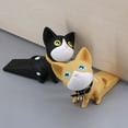 thumbnail image 3 of KDJ Door handle without punching door stop cute cat door stopper door suction - for Home Decor, 3 of 9