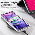 thumbnail image 5 of TECH CIRCLE Phone Case for Apple iPhone 12 Pro Max (6.7 Inch) Cell Phone - [Built-in Screen Protector] Lightweight Protective Durable Nice Cover Case, Purple Flower, 5 of 6