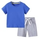 thumbnail image 1 of Odeerbi 1-11 Años Niños Niñas Verano Conjuntos Algodón Manga Corta Camiseta Pantalones Cortos Conjunto Dos Piezas Suave, 1 of 5